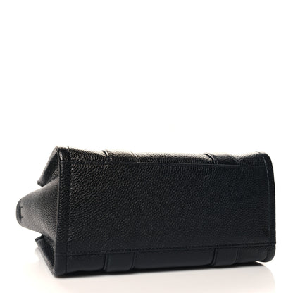 Marc Jacobs Grained Calfskin Small The Tote Bag Black 4 of 9