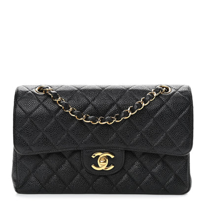 Chanel Caviar Quilted Small Double Flap Black 1 of 11