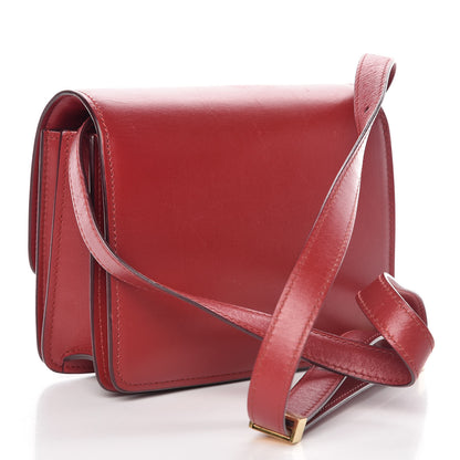 Celine Smooth Calfskin Small Classic Box Flap Bag Red 3 of 13