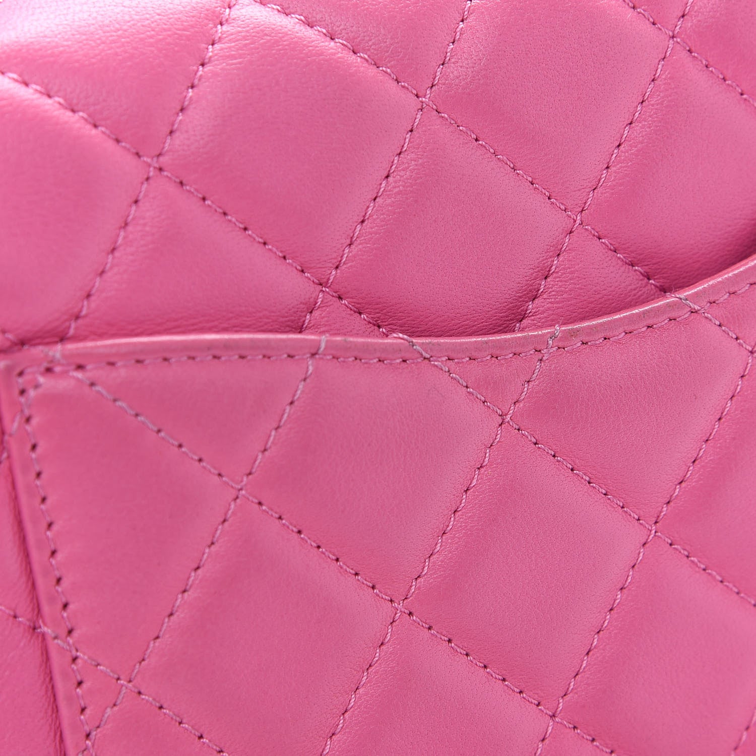 Chanel Lambskin Quilted Mini Pearl Crush Flap Pink 9 of 10