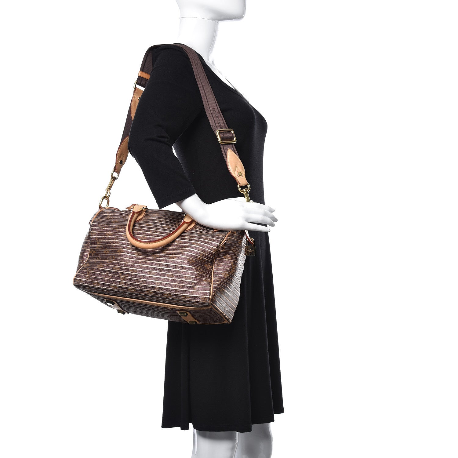 Louis Vuitton Monogram Eden Speedy Peach 5 of 21