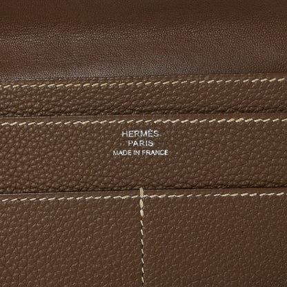 Hermes Togo Dogon Duo Wallet Etoupe 5 of 10