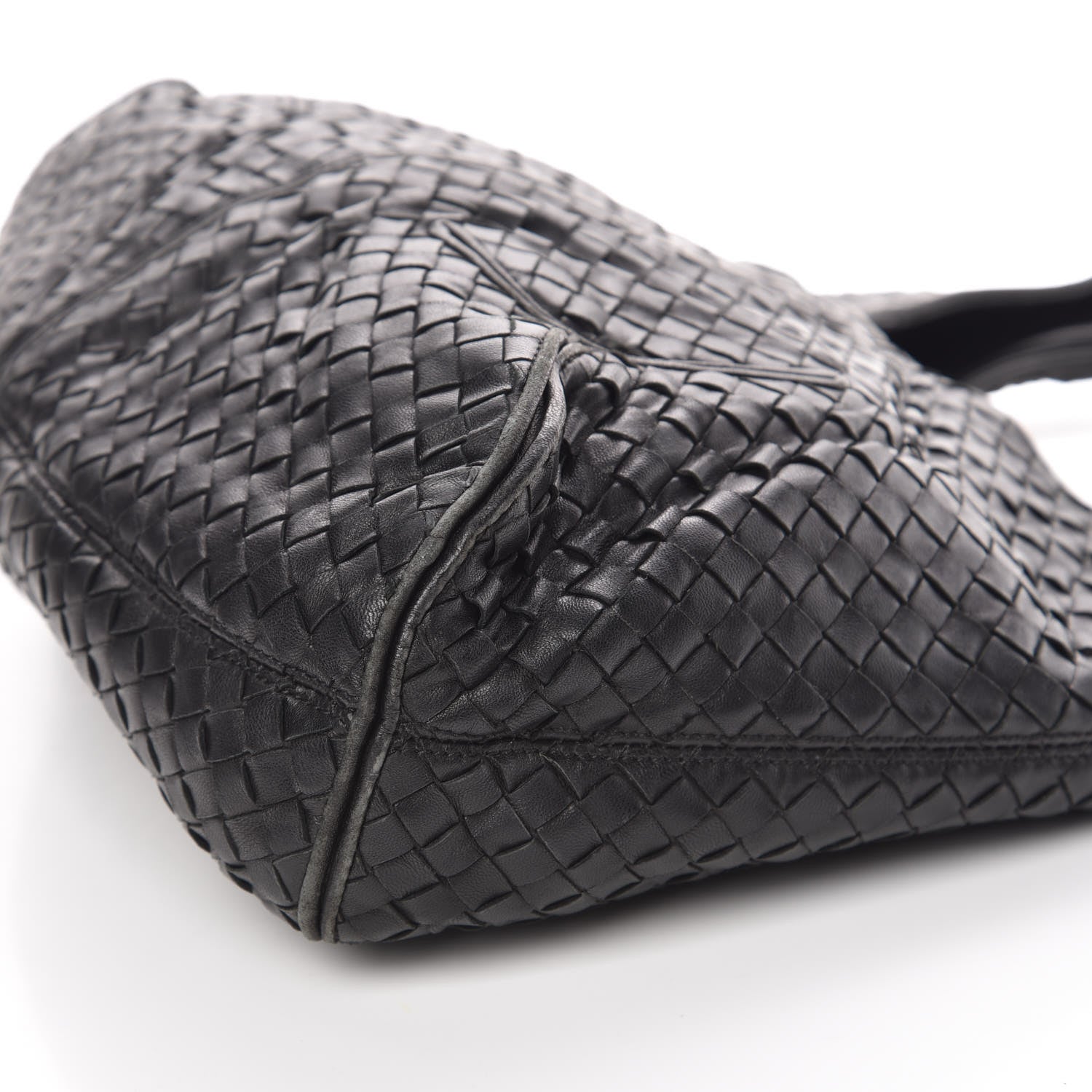 Bottega Veneta Nappa Intrecciato Ball Hobo Black 8 of 13