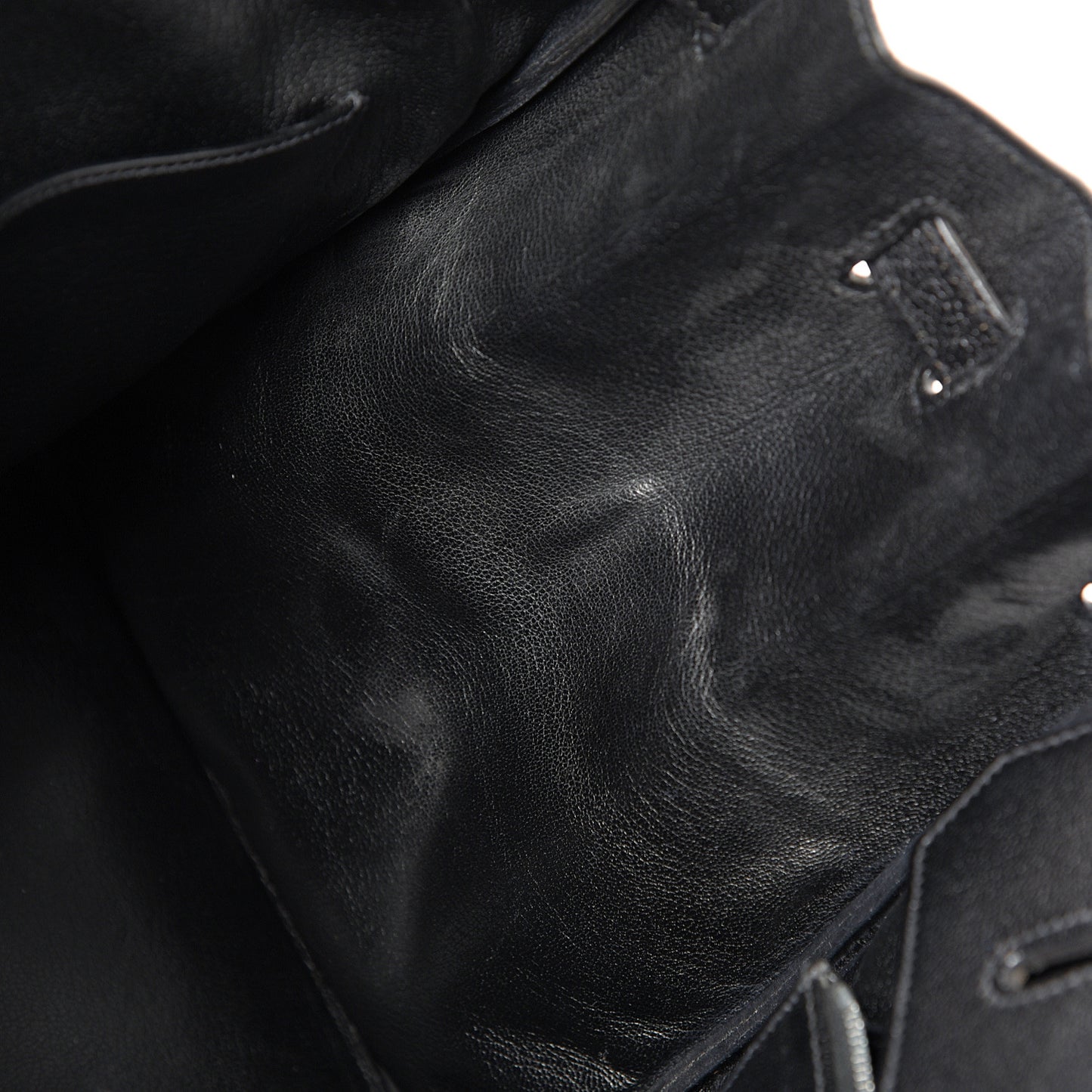 Chevre De Coromandel Birkin 40 Black