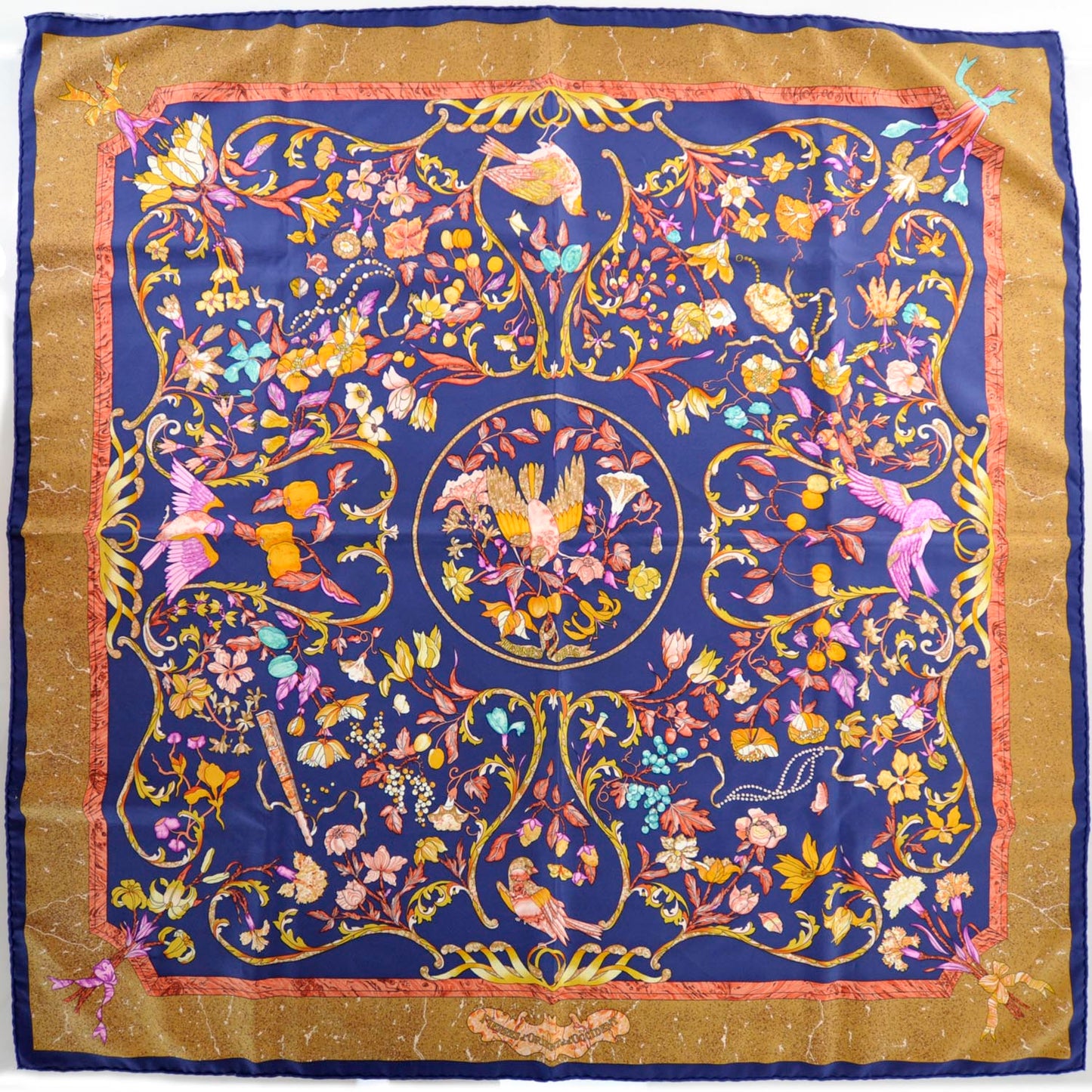 Silk Pierres D Orient Et D Occident Scarf 90