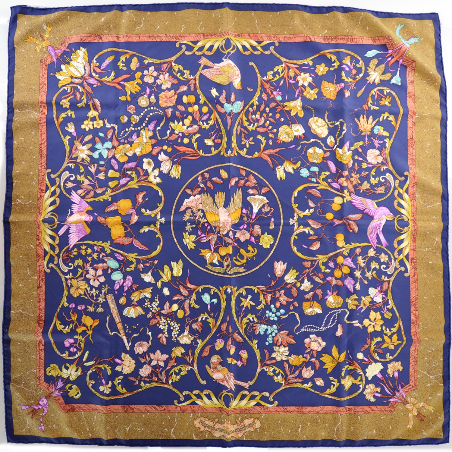 Hermes Silk Pierres D Orient Et D Occident Scarf 90 2 of 7
