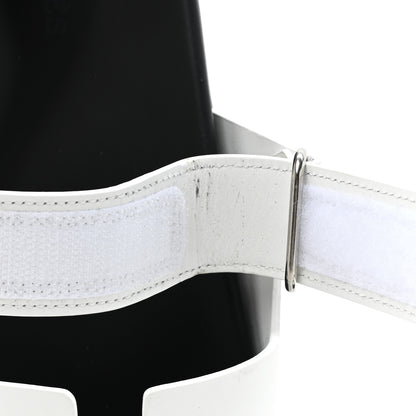 Hermes Calfskin Womens Chypre Sandals 38 White 10 of 12