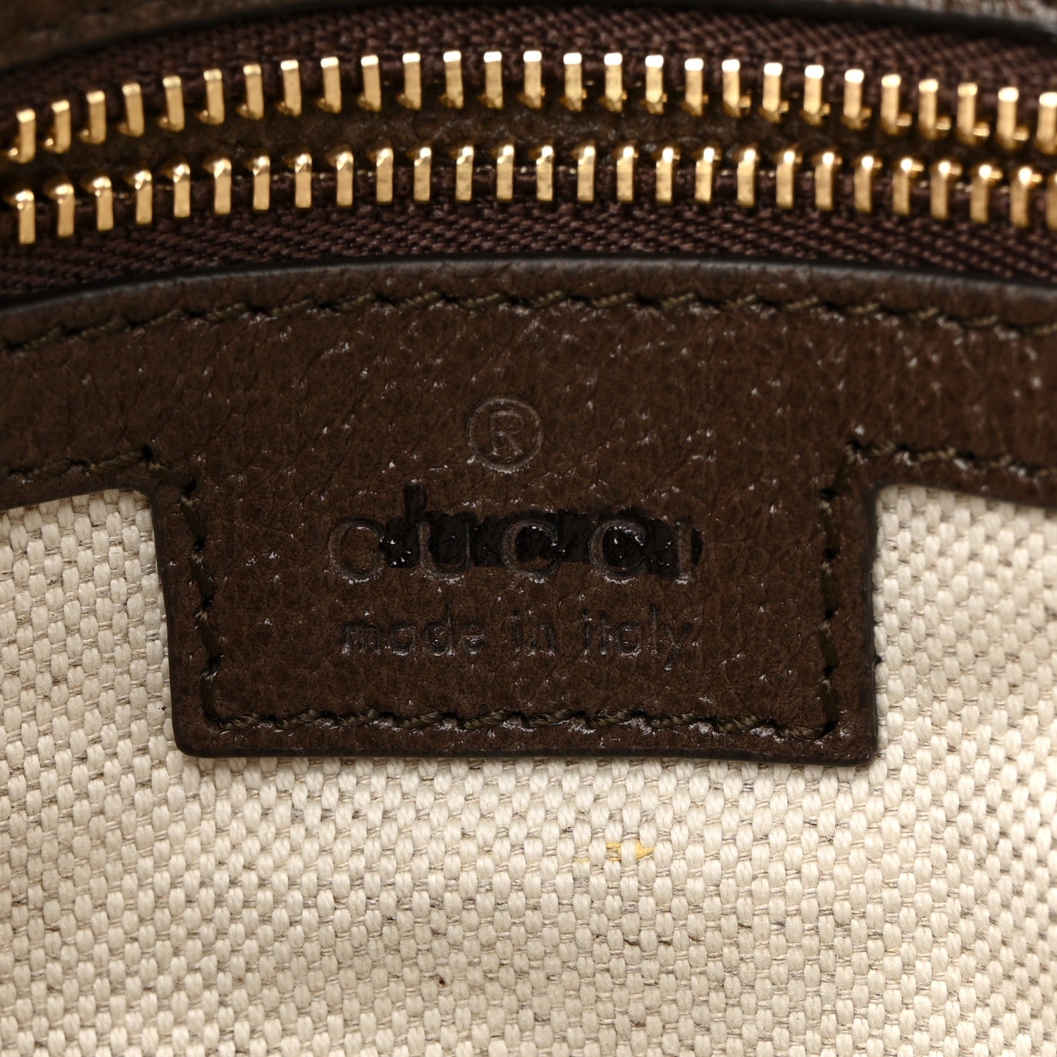 Gucci GG Supreme Monogram Textured Dollar Calfskin Web Medium Blondie Shoulder Flap Bag Beige Ebony New Acero 6 of 10