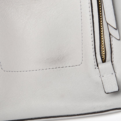 Chloe Suede Calfskin Mini Faye Backpack Airy Grey 7 of 11