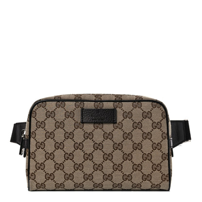 Gucci Monogram Belt Bag Dark Brown 1 of 10