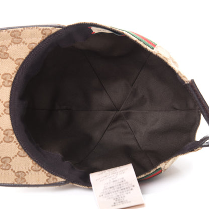 Gucci Monogram Web Baseball Hat L Beige Cocoa 5 of 8