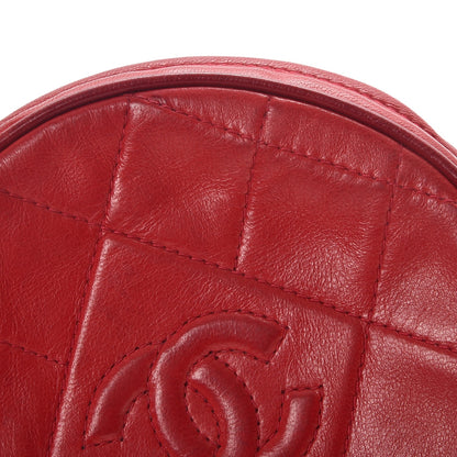 Chanel Lambskin Quilted Tassel Shoulder Bag Red 10 of 10