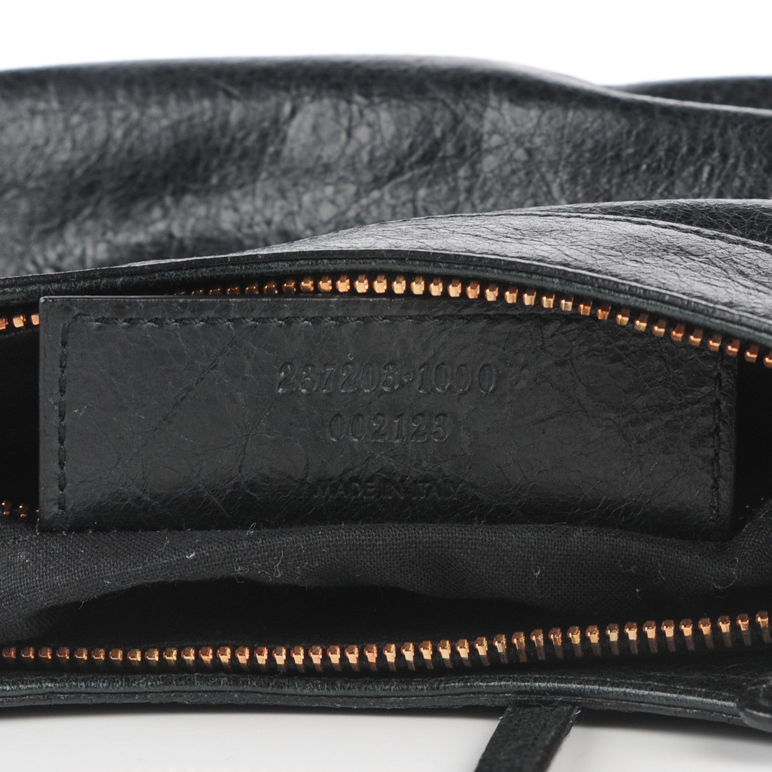 Balenciaga Agneau Giant 12 Rose Gold Hardware Hip Black 9 of 11