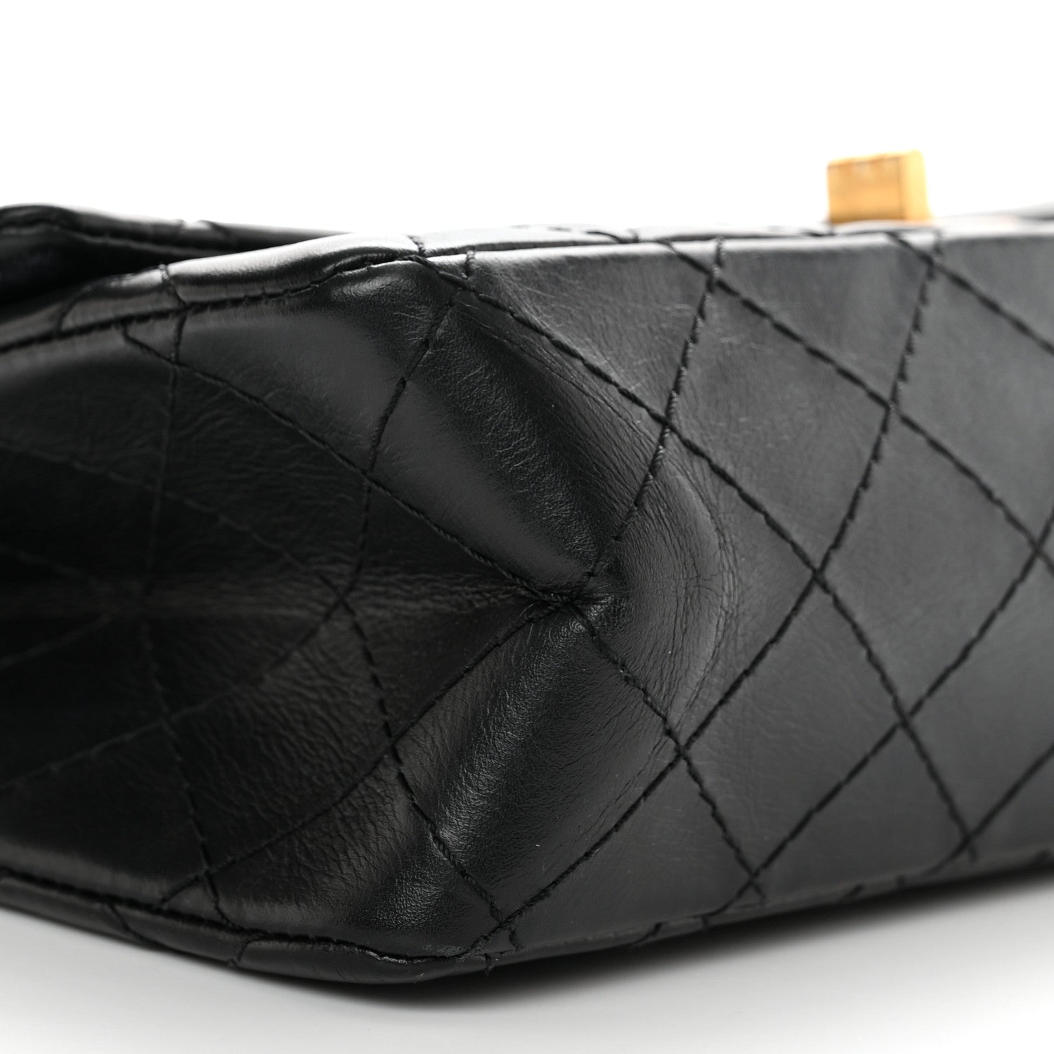Chanel Aged Calfskin Quilted 2.55 Reissue 225 Flap Black 10 of 11