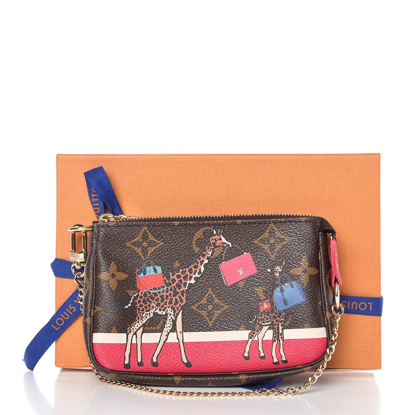 Monogram 2017 Christmas Animation Mini Pochette Accessories