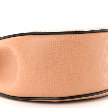 Chloe Grained Calfskin Lambskin Medium Bi-Color Drew Shoulder Bag Wet Sand Sunflower 9 of 12