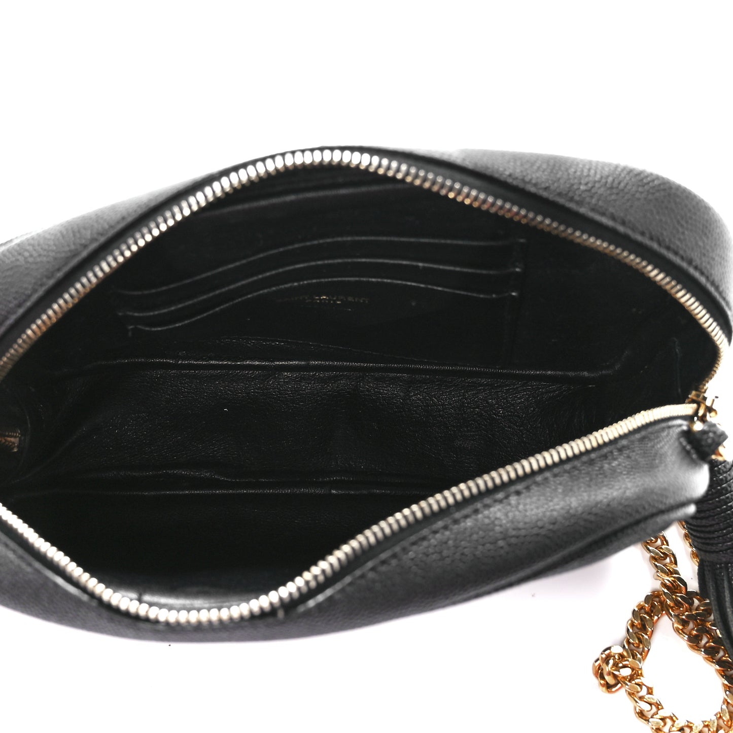 Grain De Poudre Matelasse Monogram Mini Lou Camera Bag Black