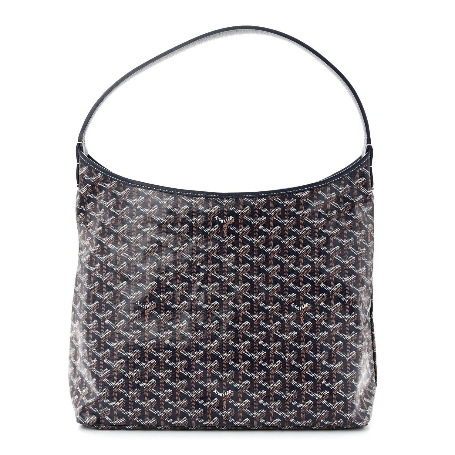 Goyard Goyardine Boheme Hobo Navy Blue 4 of 12