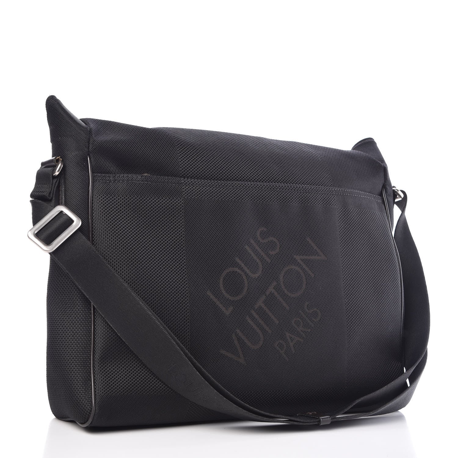 Louis Vuitton Damier Geant Messenger Bag Black 3 of 10