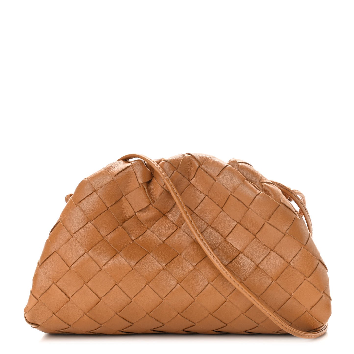 Nappa Intrecciato The Mini Pouch Carmel