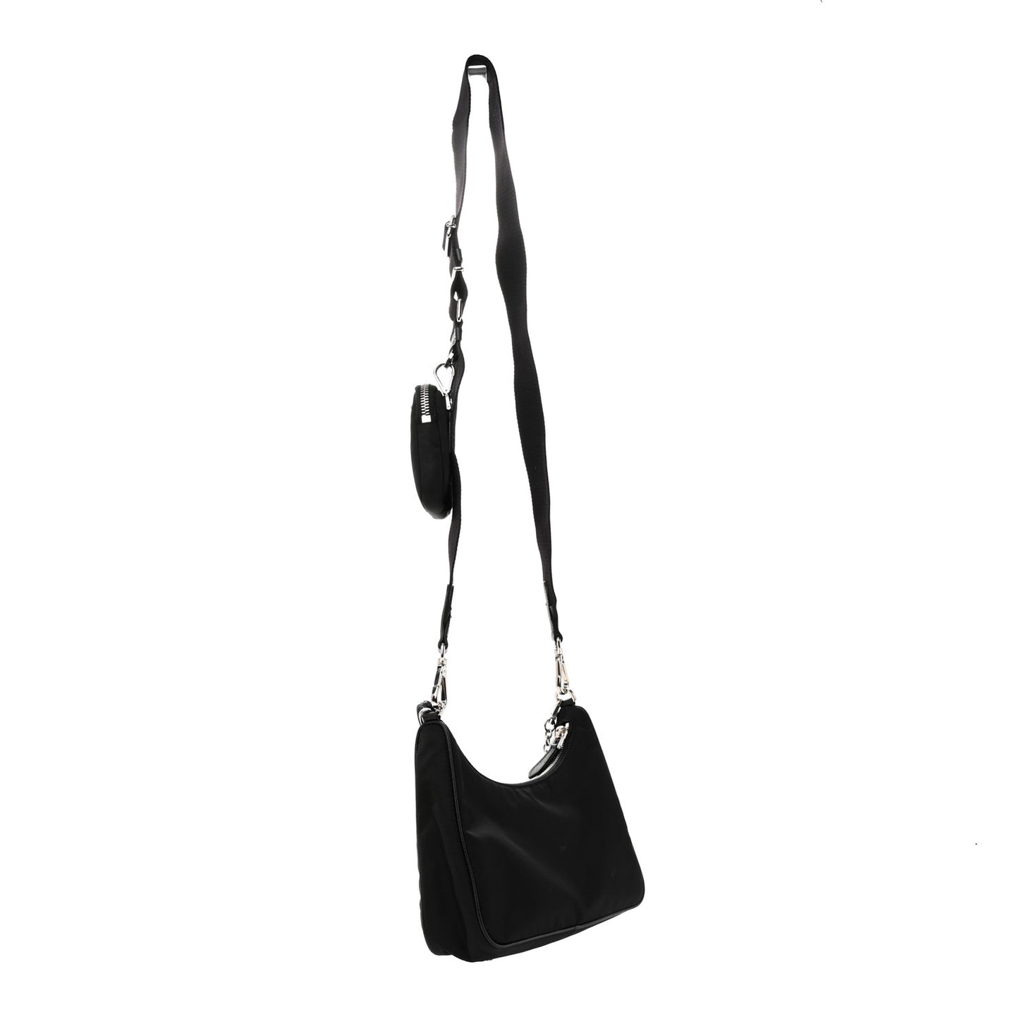 Nylon Re-Edition 2005 Shoulder Bag Black