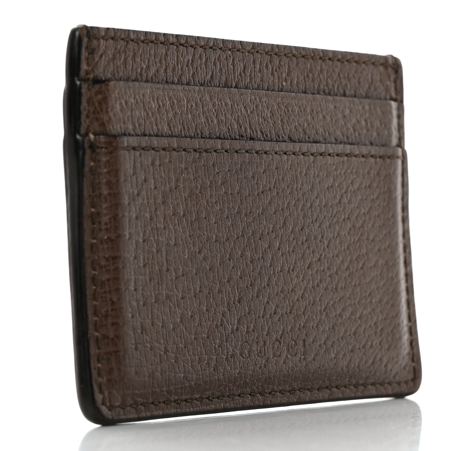 GG Supreme Monogram Tian Card Holder Beige Multicolor New Acero