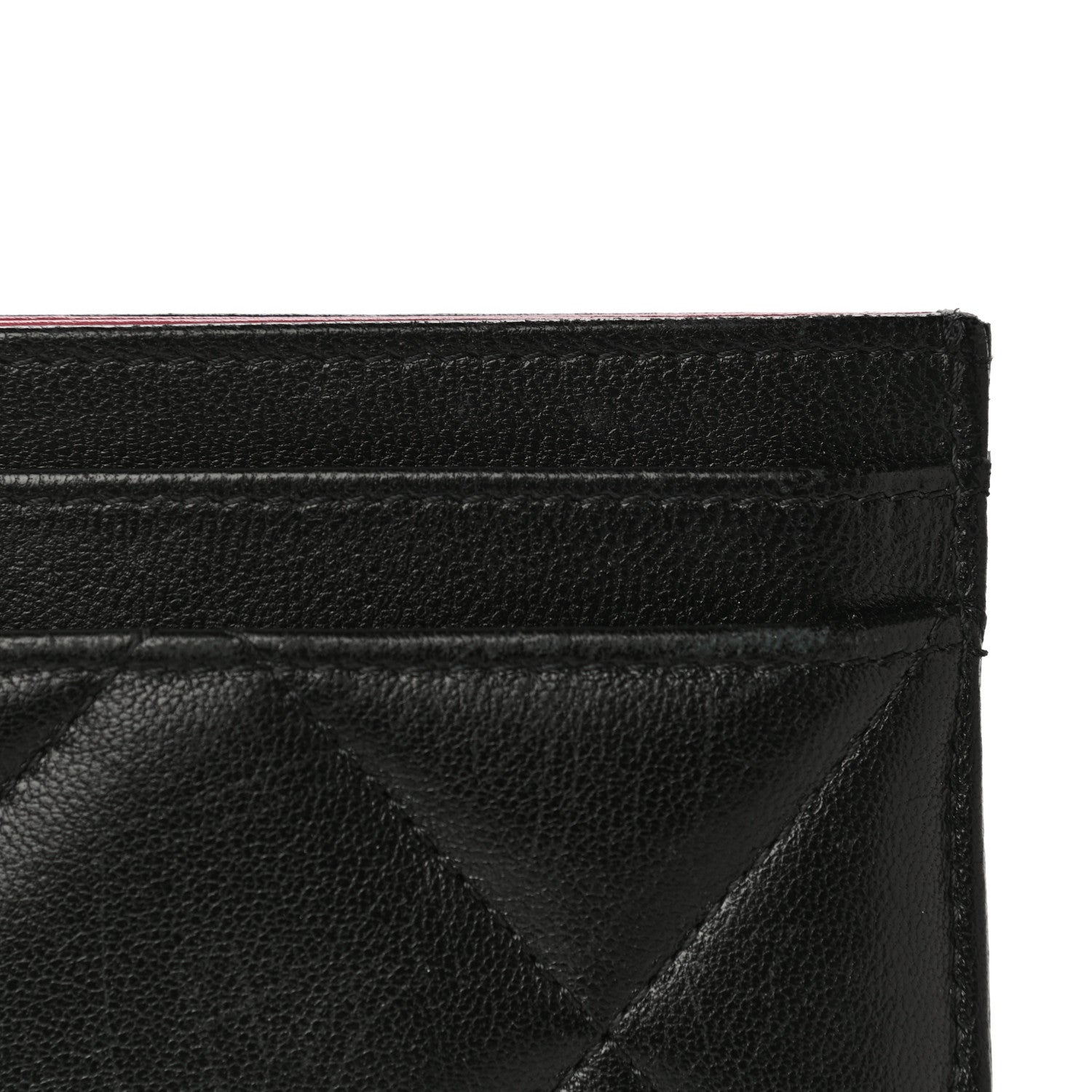 Chanel Lambskin Quilted Chanel 19 Card Holder Black 15 of 17