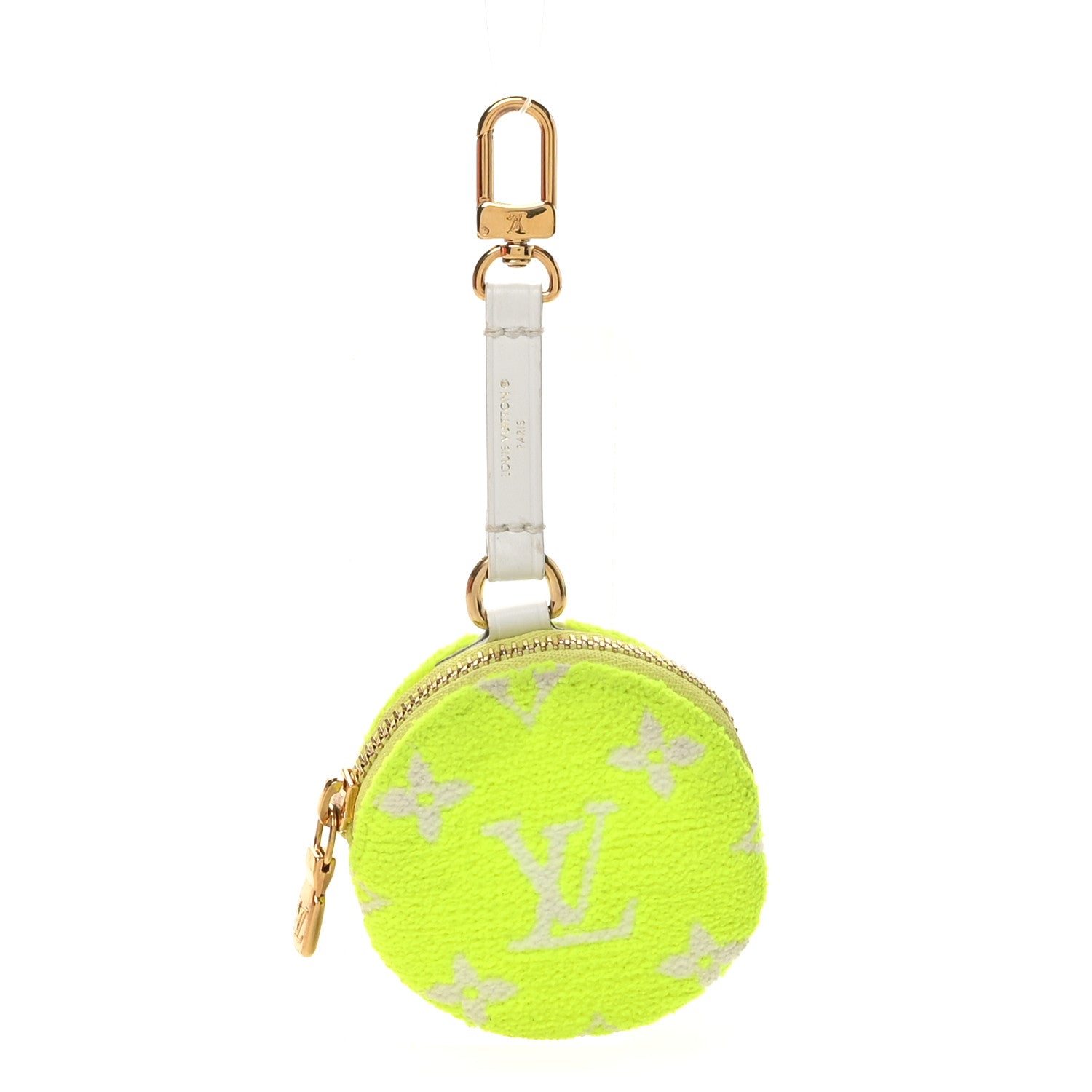 Louis Vuitton Monogram Match Tennis Ball Keyring Yellow 1 of 5