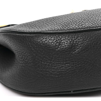 Chloe Grained Lambskin Drew Shoulder Bag Royal Navy 8 of 11