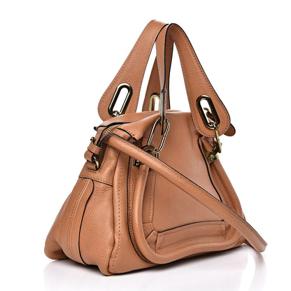Chloe Calfskin Small Paraty Light Tan 3 of 14