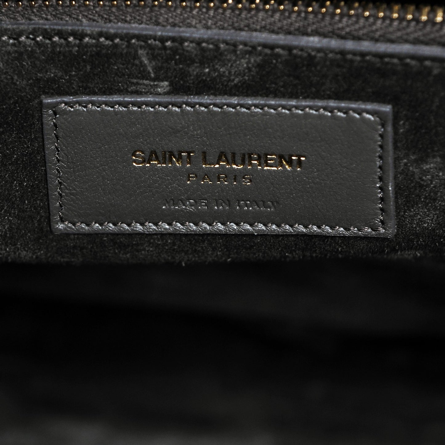 Calfskin Crocodile Embossed Small Sac De Jour Fog