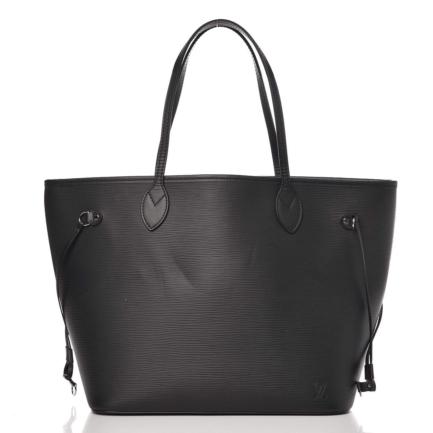 Louis Vuitton Epi Neverfull MM Black 3 of 8