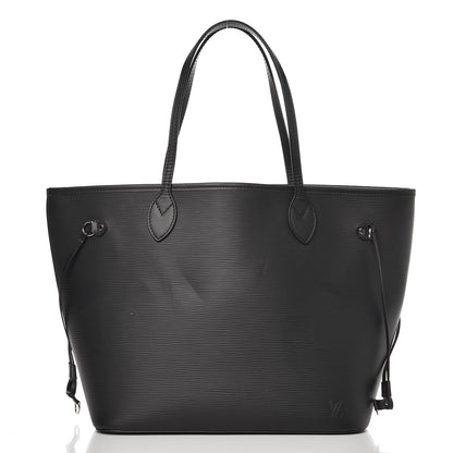 Louis Vuitton Epi Neverfull MM Black 3 of 8
