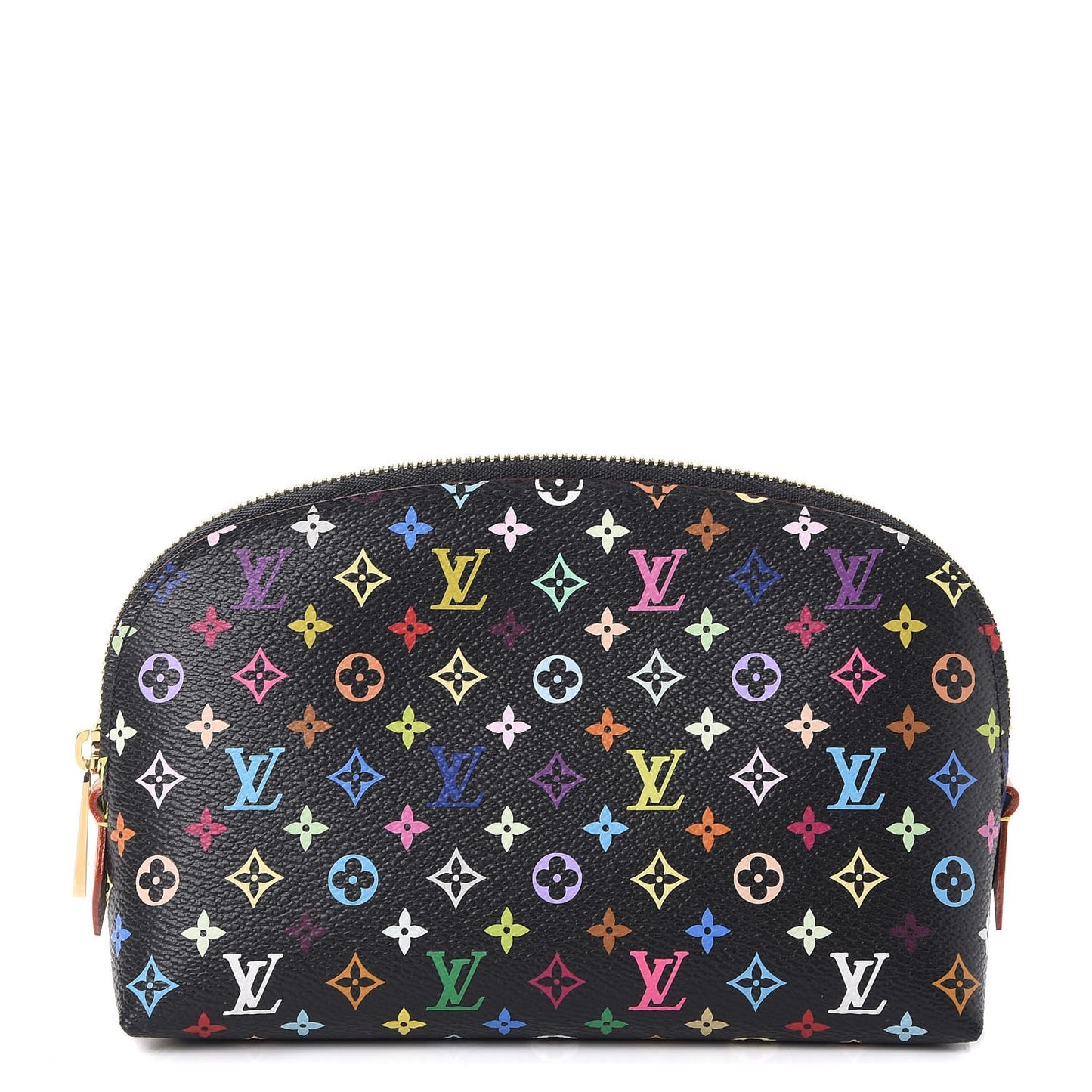Monogram Multicolor Cosmetic Pouch Black Grenade