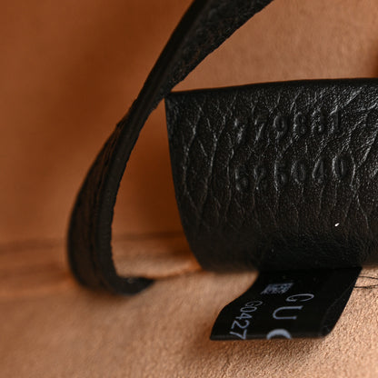 Gucci Grained Calfskin Small Dahlia Tote Black 8 of 13