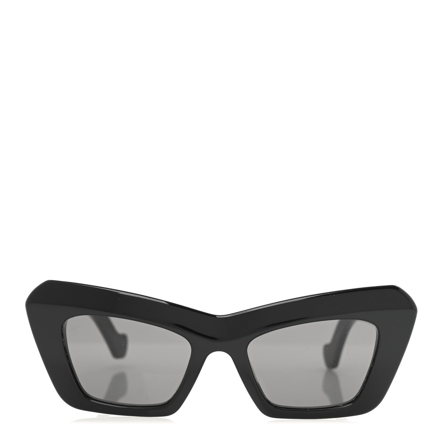Acetate Anagram Cat Eye Sunglasses LW40036I Black