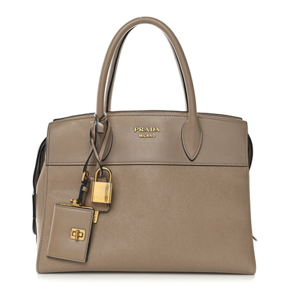 Prada Saffiano City Calfskin Small Esplanade Tote Cammeo 1 of 9