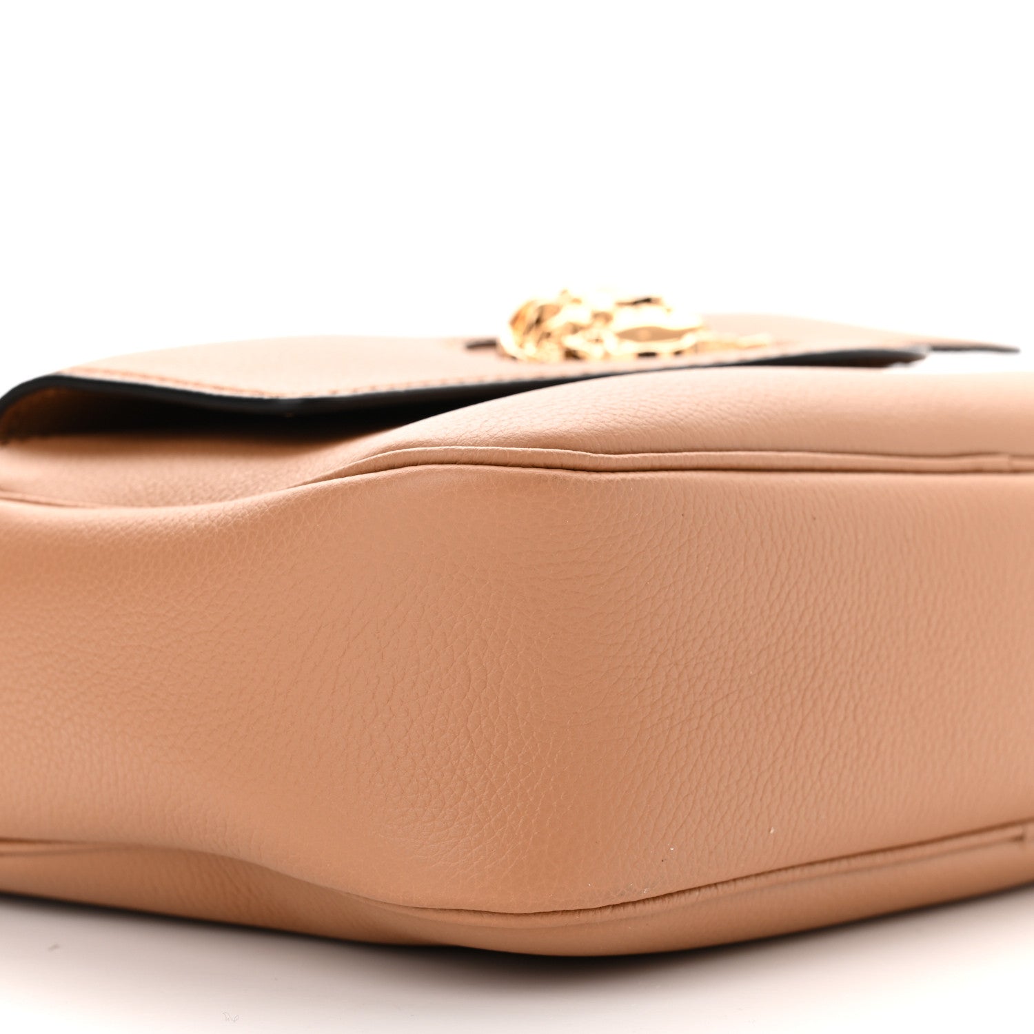 Versace Grained Calfskin Medusa Camera Bag Brown 8 of 9