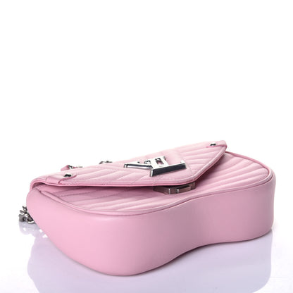 Louis Vuitton Calfskin New Wave Chain MM Rose Clair 4 of 11