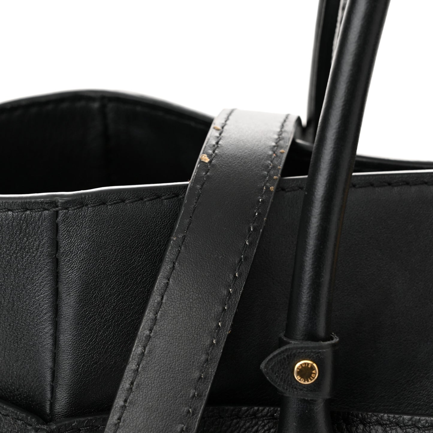 Calfskin Monogram Tufting On My Side Black