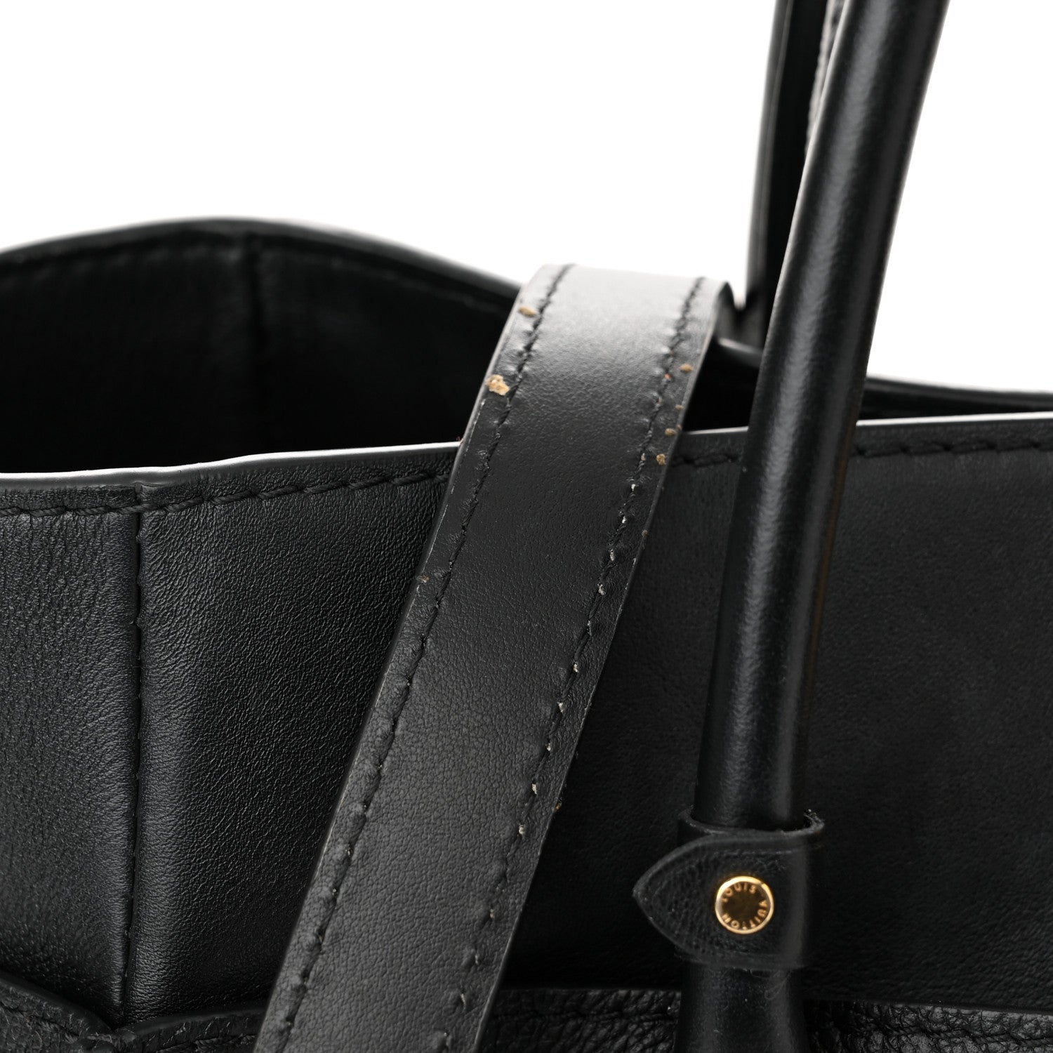 Louis Vuitton Calfskin Monogram Tufting On My Side Black 14 of 14