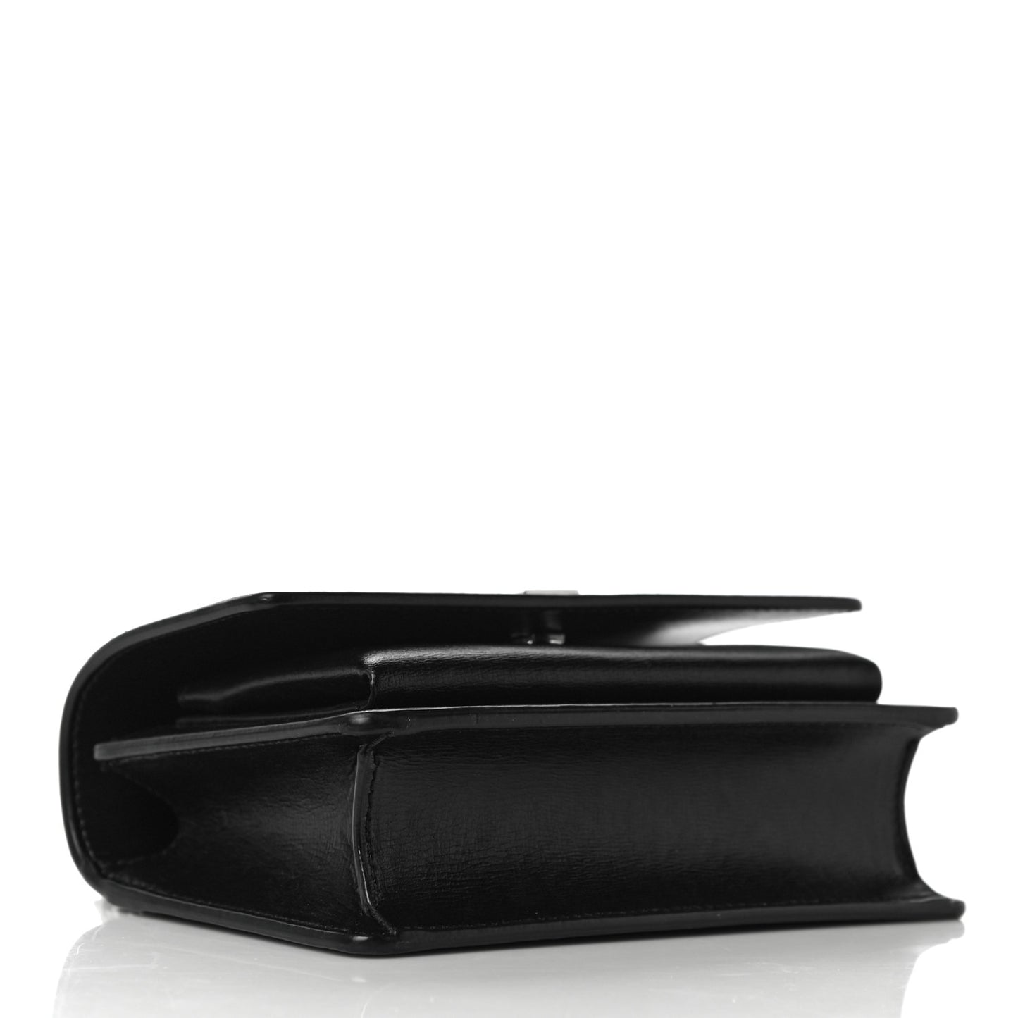 Calfskin Monogram Sunset Chain Wallet Black