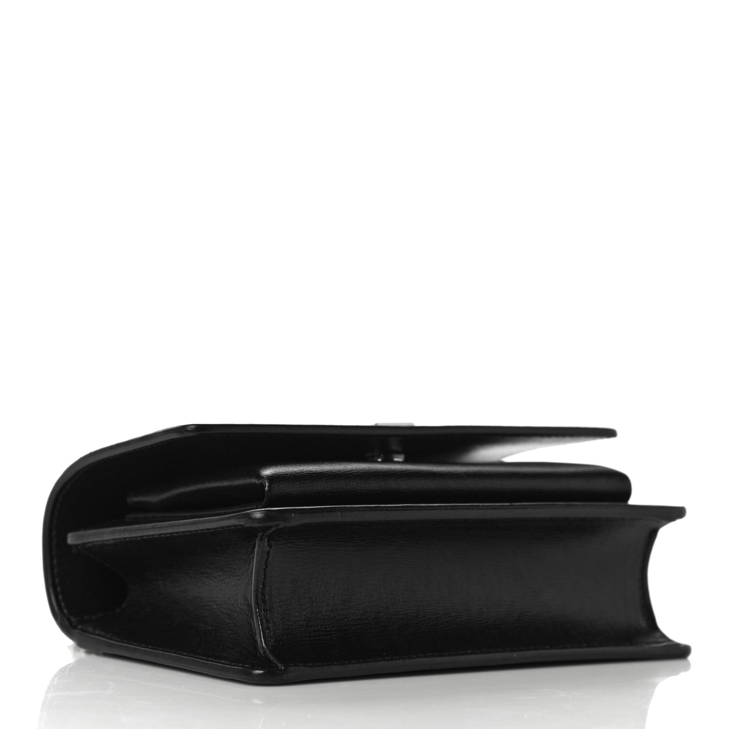 Saint Laurent Calfskin Monogram Sunset Chain Wallet Black 4 of 10