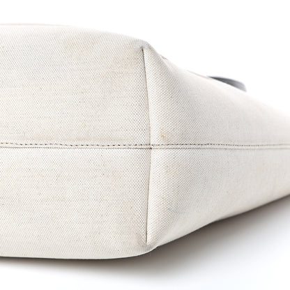 Tom Ford Canvas Calfskin T Tote Beige 9 of 15