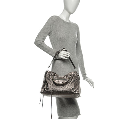 Balenciaga Agneau Classic Hardware City Pewter 2 of 10