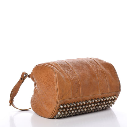 Alexander Wang Pebbled Lambskin Rocco Duffel Mustard 4 of 19