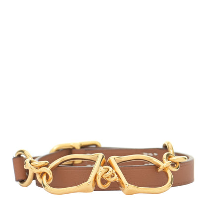 Hermes Swift Etrier Double Tour Bracelet T2 Gold 1 of 7