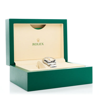 Rolex Stainless Steel 34mm Oyster Perpetual Watch Silver 124200 5 of 5