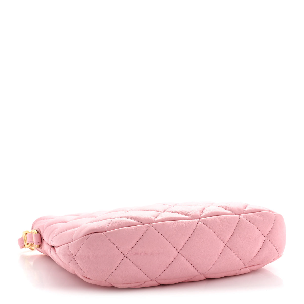 Chanel Lambskin Quilted CC Links Hobo Light Pink 3 of 10