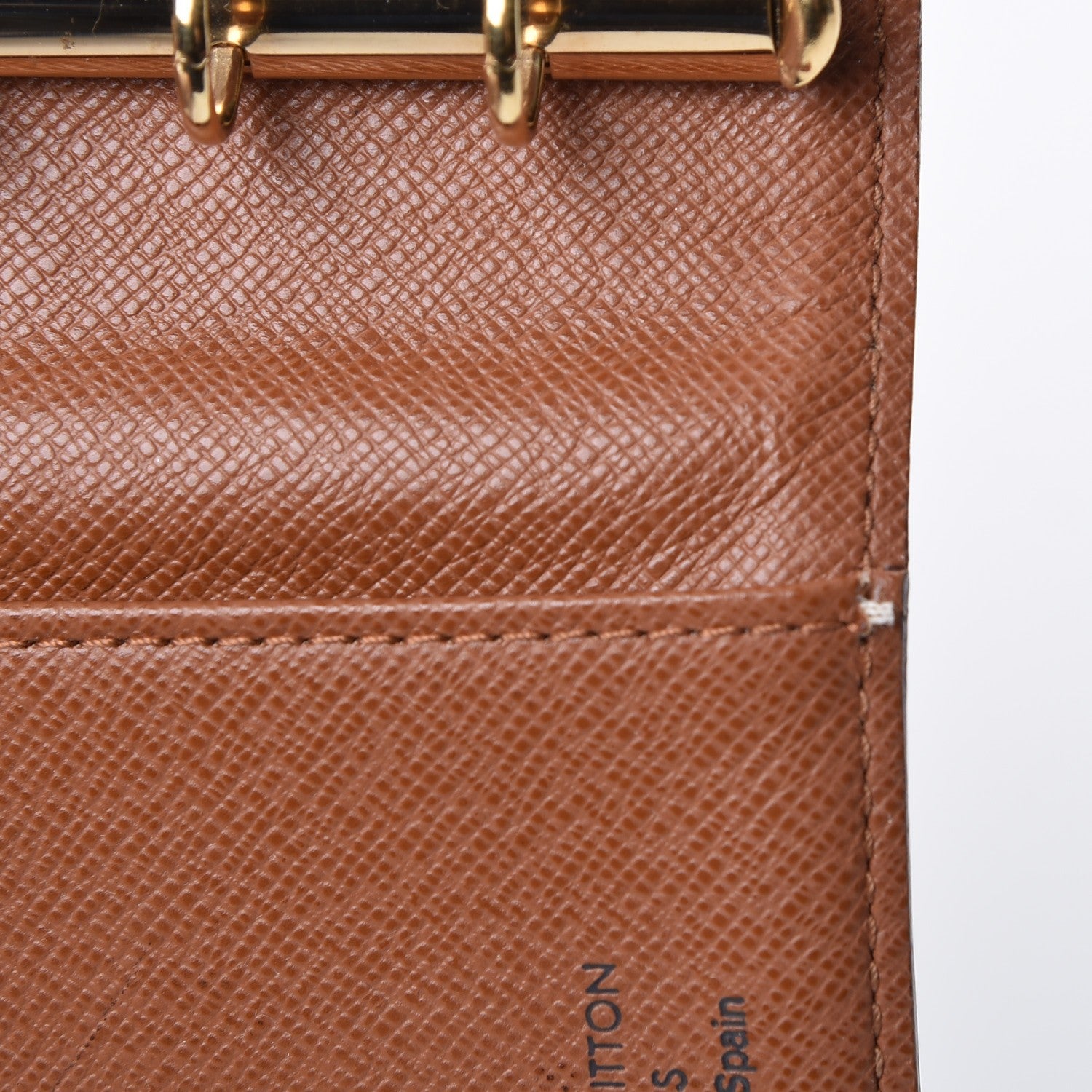 Louis Vuitton Monogram Small Ring Agenda 8 of 9